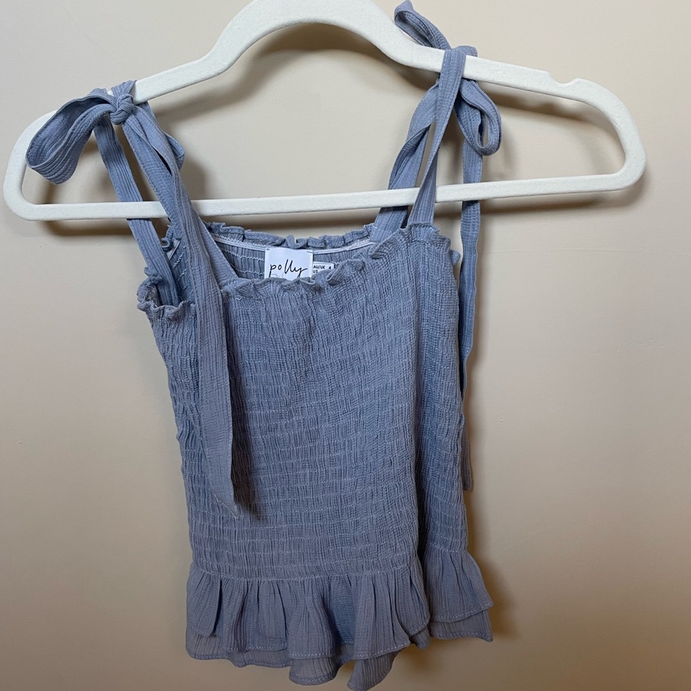Princess Polly blue top